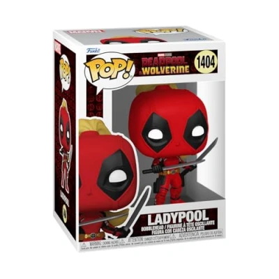 Image of Funko Pop! Marvel: Deadpool &amp; Wolverine Ladypool Collectable Vinyl Figure Gift Idea Official Merchandise Toys for Kids Adults Movies Fans Model Collectors and Display
