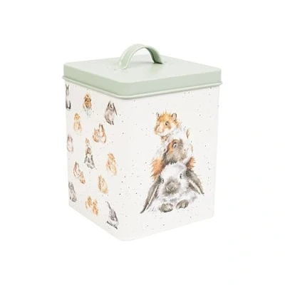 Image of Wrendale Designs Guinea Pig/Rabbit Treat Tin
