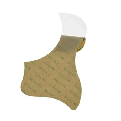 Image of KAISH Clear Hummingbird Acoustic Guitar Pickguard Transparent Scratch Plate with Adhesive