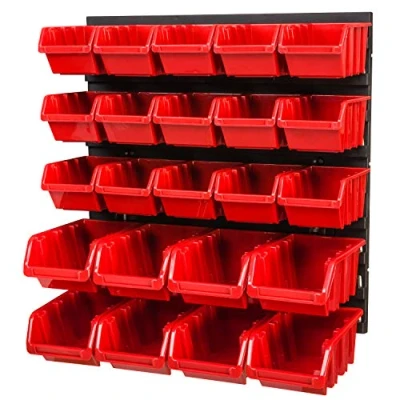 Image of Storage System 386 x 390 mm Stacking Boxes Wall Shelf Box 23