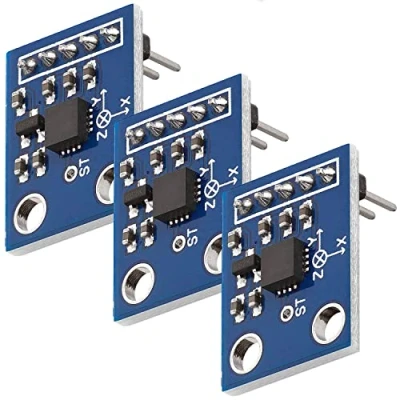 Image of AZDelivery 3 x GY 61 ADXL335 Accelerometer Angle Sensor Module compatible with Arduino Including E Book!