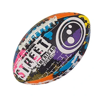 Image of Optimum Unisex Street American Football Multi Colour, Multicoloured, Official Full Size