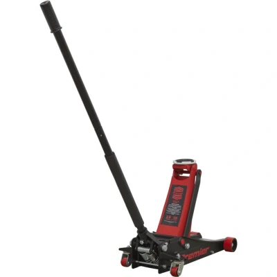 Image of Sealey 2.5 Tonne Trolley Jack, Car Low Profile with Rocket Lift 2501LE