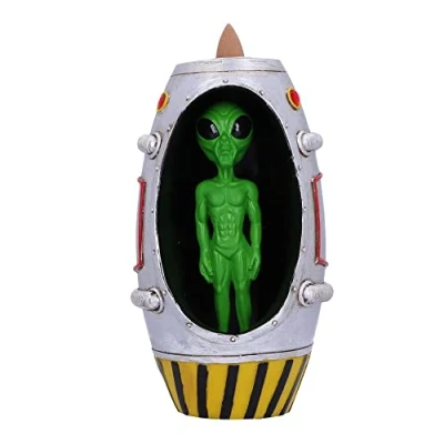Image of Nemesis Now The Visit Backflow Incense Burner, Multi Coloured, 17.5cm (U5955V2)
