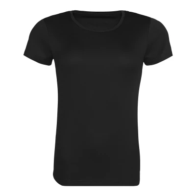 Image of AWDis Just Cool Women&#039;s Recycled T Female Jet Black XL