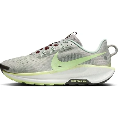 Image of Nike Performance Reactx Pegasus 5 Trail running shoes, Men&#039;s, Size: 5.5, Light silver/barely volt/college grey/dark team red/sequoia