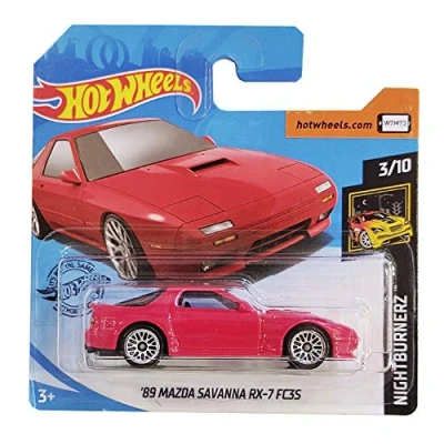 Image of Hot Wheels &#039;89 Mazda Savanna RX 7 FC35 Nightburnez 3/10 (223/250) 2020