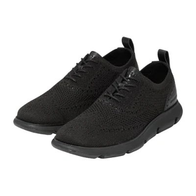 Image of Cole Haan Men&#039;s 4.Zerogrand Stitchlite Sneaker, Black Knit Black, 8.5 UK