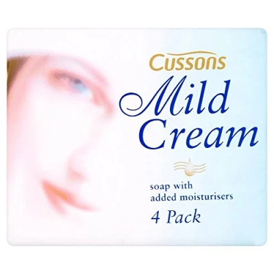 Image of Cussons Mild Cream Soap Bar Original (4x90g) Pack of 6