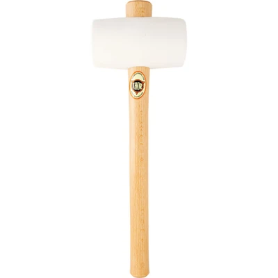 Image of Thor 61 954w White Rubber Mallet 3 in, 725g, 74x127mm