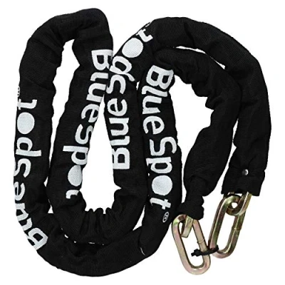 Image of 1.8 Metres x 8mm Square Link Heavy Duty Bike Security Chain with Nylon Cover