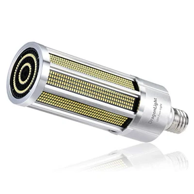 Image of 200W Super Bright Corn LED Light Bulb Fanless(1200 Watt Equivalent) E40 Large Base Commercial Grade Lamp 5000K Daylight 27,000 Lumens for High Bay Area Lighting