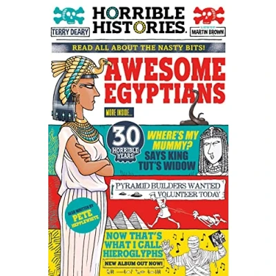 Image of Awesome Egyptians (newspaper edition) (Horrible Histories)