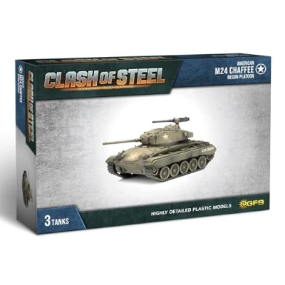 Image of Gale Force Nine Clash of Steel M24 Chaffee Recon Platoon