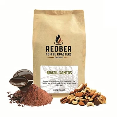 Image of Redber Brazil Santos Filter/Ground Coffee (Dark Roast) (500g)