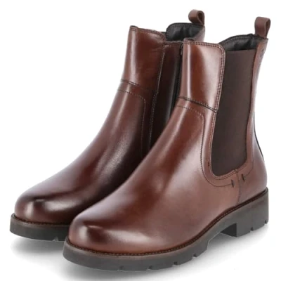 Image of Tamaris Women&#039;s 1 25015 43 Chelsea Boot, Brown, 7.5 UK