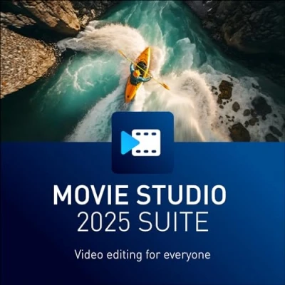 Image of MAGIX Movie Studio 2025 Suite: Video editing for everyone program editor Windows 10/11 PCs 1 PC license 2 devices in shipping pack