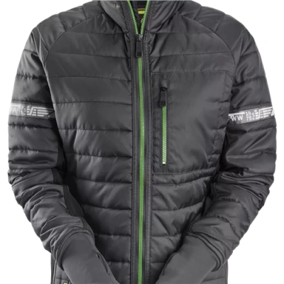 Image of Snickers AllroundWork Women&#039;s 37.5® Insulator Jacket Steel Grey/Black XS