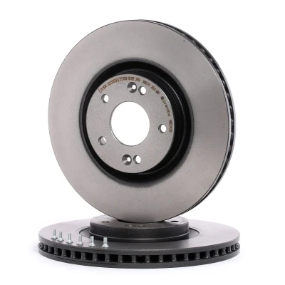 Image of 517122T000, 517122T100, 51712D7100, S517122T100 Brake DISC BREMBO Coated LINE 09.C245.11 320mm 28mm 5 internally vented High carbon