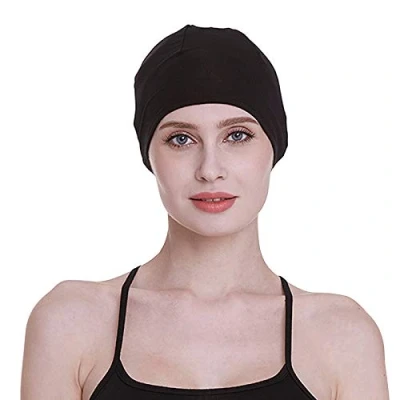 Image of FocusCare Sleeping Cap for Women Elastic Chemo Gifts Breathable Bamboo