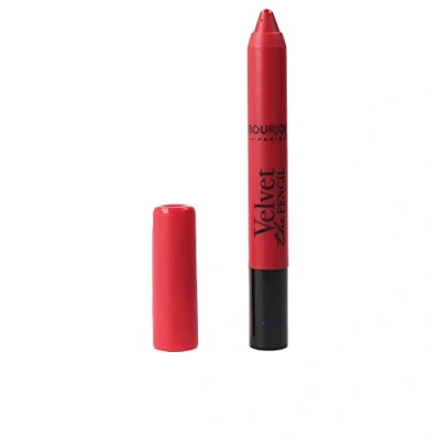 Image of Bourjois velvet the pencil lipstick 13 framboise griffe