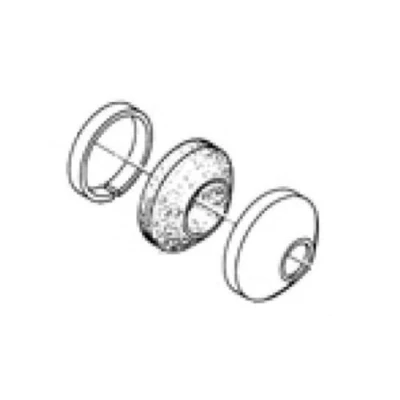 Image of GROHE Escutcheon Chrome 45219000