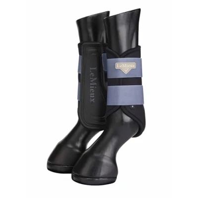 Image of LeMieux Grafter Pony/Horse Brushing Boot Jay Blue Large