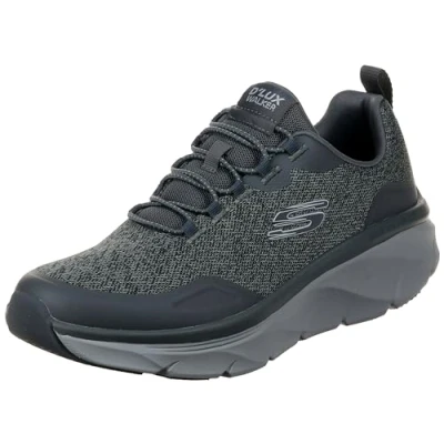 Image of Skechers Men&#039;s D&#039;LUX Walker 2.0 STEADYWAY Sneaker, Gray, 11 UK
