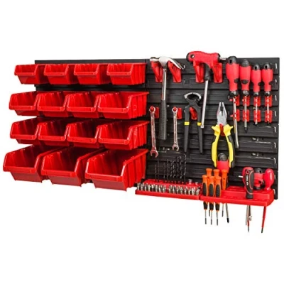 Image of Storage System 772 x 390 mm Stacking Boxes Wall Shelf Box 15
