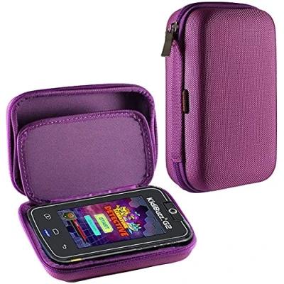 Image of Navitech Purple Travel Hard Case Compatible With The Vtech KidiCom Advance 3.0