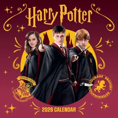 Image of Harry Potter Calendar 2026