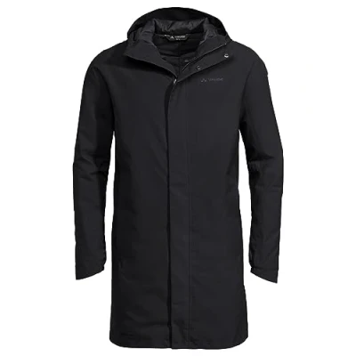 Image of Vaude Men&#039;s Cyclist padded Parka Jacket Black, M
