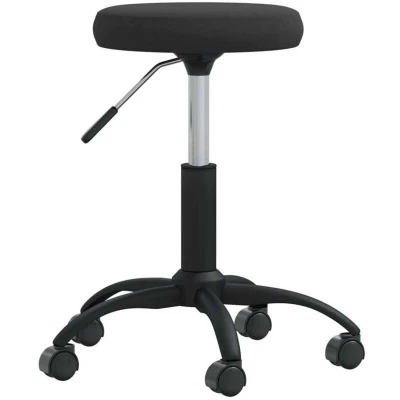 Image of vidaXL Office Swivel Chair Black Velvet