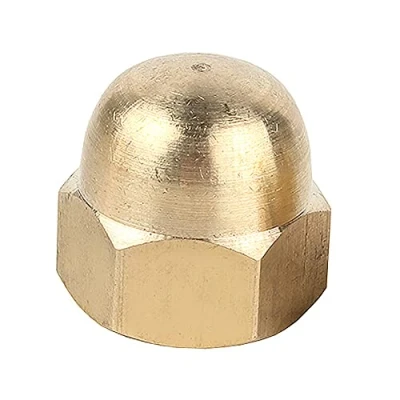 Image of Runxingfu Dome Nuts M3 M4 M5 M6 M8 M10 M12 M16 M20 Metal Copper Hex Cap Hexagon Bolt Nut Protective Cover Screws Caps