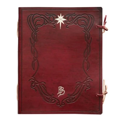 Image of Grupo Erik The Lord Of Rings Leather Notebook Plain Blank Paper Journal Gifts Merchandise