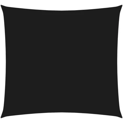 Image of vidaXL Sunshade Sail Oxford Fabric Square 3x3 m Black
