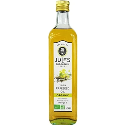 Image of Omega 3 rapeseed Oil BIO 750 ml JULES BROCHENIN