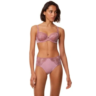 Image of Triumph Women&#039;s Wild Peony Florale W Bra, Rosebloom, 38B
