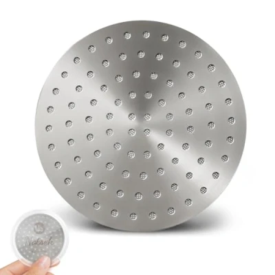 Image of NOTSEK 51mm Puck Screen, V2 0.8mm Thickness Espresso Screen for Portafilter 51mm, 304 Stainless Steel with Acrylic Storage Box, Coffee Barista