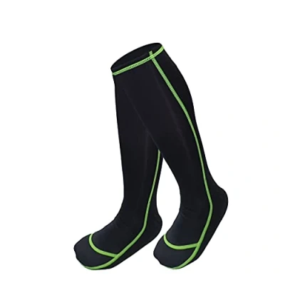 Image of Riverruns Frictionless Wading Socks, Neoprene Wet Suit Wader Socks for Men and Women Outdoor Fishing, Surfing, Wakeboarding. (Neoprene Black, XXL)