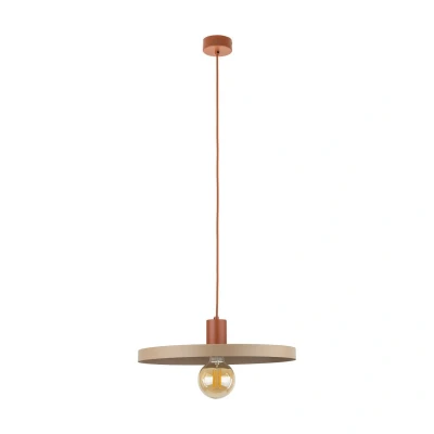Image of Sila 40cm Dome Pendant Ceiling Light Cream 1xE27
