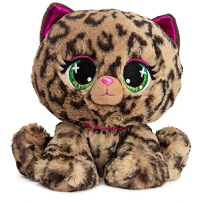 Image of GUND P.Lushes Sadie Spotson Fashion Leopard Plush Toy 15cm