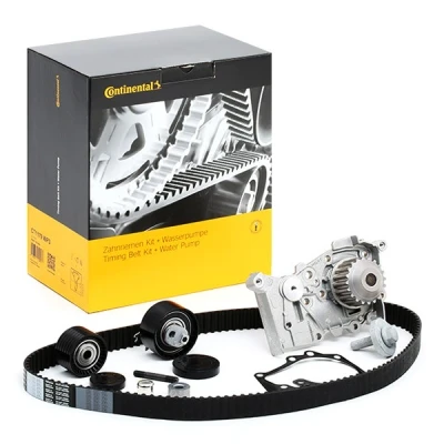 Image of 119A00397R Water Pump + Timing Belt Kit CONTITECH CT1179WP3 132 27,4mm RENAULT: CLIO 3, MEGANE 3 Coupe, DACIA: Duster Off Road