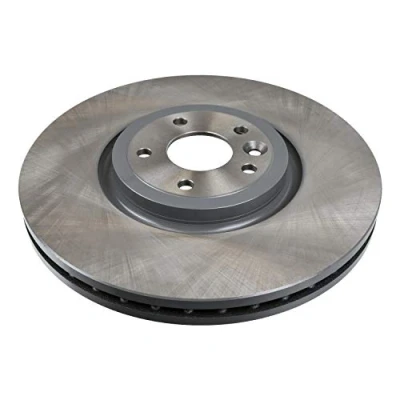 Image of T4N1803 Brake disc FEBI BILSTEIN 108677 Front Axle 350mm 32mm 5 Hole 108mm internally vented Coated JAGUAR: XF Saloon