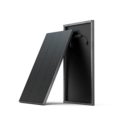 Image of EF ECOFLOW 2PCS 100W Rigid Solar Panel with High Efficiency Modules, IP68 Waterproofing, Ideal for Off Grid Kits, PV Charging, Power Kits &amp; Ecosystem