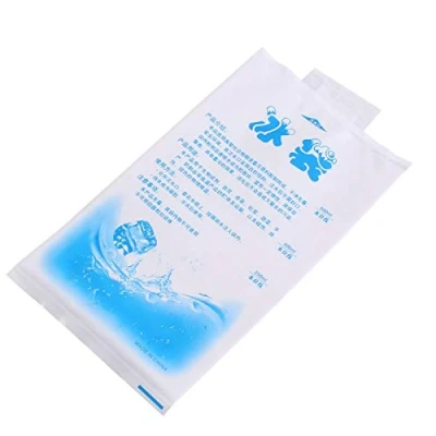 Image of Ice Pack, 10pcs Reusable Packs Gel Cooling Bags for Food Vegetable Wine Medical Industrial Use, Auto Water Absorption, Leakproof, Long Lasting Cold Pack (600ml)