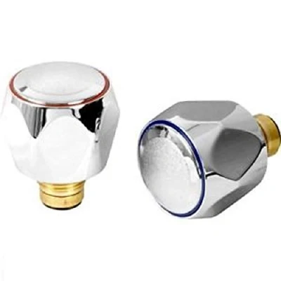 Image of Replacement Basin Tap Conversion Kit Reviver 1/2&quot; Metal Round Club Head Contract