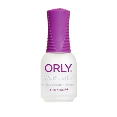 Image of ORLY Won&#039;t Chip, Chip Resistant Nail Topcoat 18ml