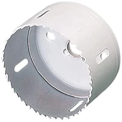 Image of wolfcraft Bi Metal Hole Saw Blade I 3492000 for Metals, Plastics, Wood and Drywall Materials, 5/8&quot; Threaded Connection, Cutting Depth 40 mm