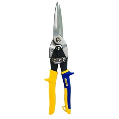 Image of Irwin 10504314 Utility Cut Aviation Snip for Tin, Metal
